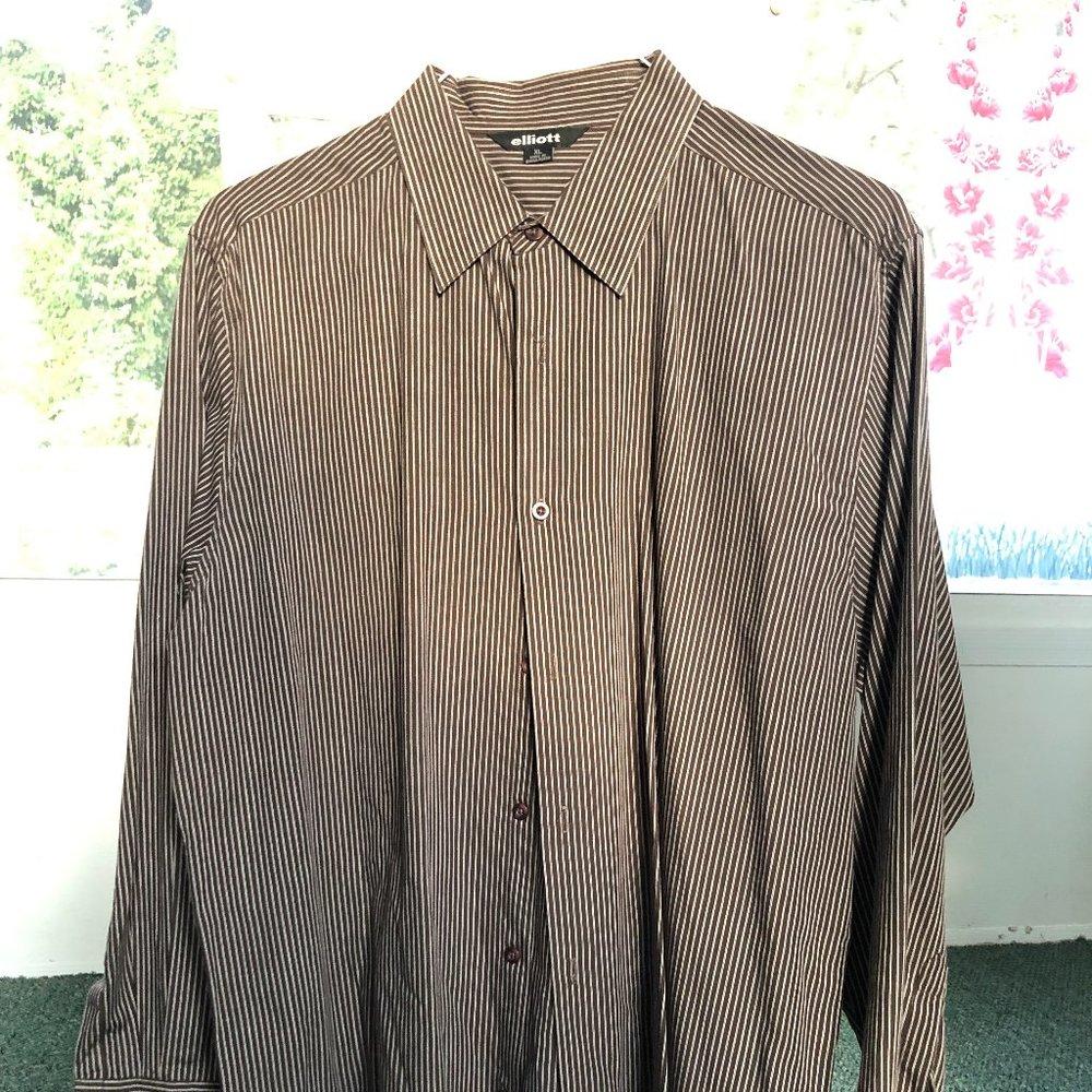 striped men shirt XL
